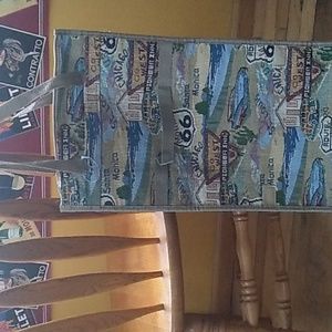 🌵Route 66 Rolling WEEKENDER TOTE Bag Nostalgic Deadstock